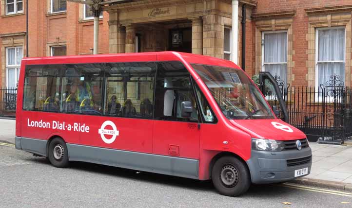 London Dial-a-Ride Volkswagen Bluebird Tuscana D7179